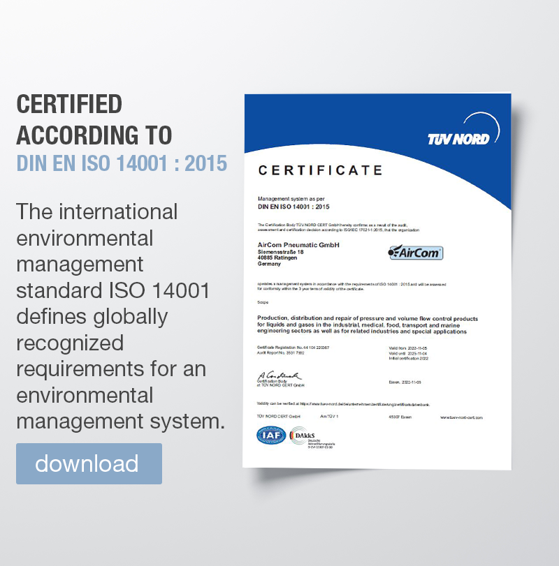Certificat 14001